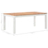 Maison Madeleine -  7 Piece Dining Set Solid Oak Wood